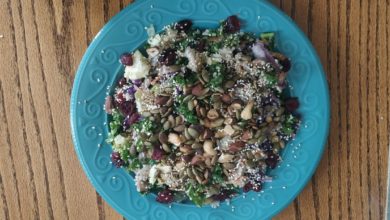 Photo of Salad Rich in Protein and Phytoestrogens